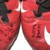 Drew Himmelman Illinois State Redbirds Game Worn & Signed Red, White & Black Nike Superbad Pro Cleats