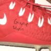 Drew Himmelman Illinois State Redbirds Game Worn & Signed Red & White Nike Force Savage Cleats