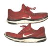 Drew Himmelman Illinois State Redbirds Training Worn & Signed Red & White Nike Shoes