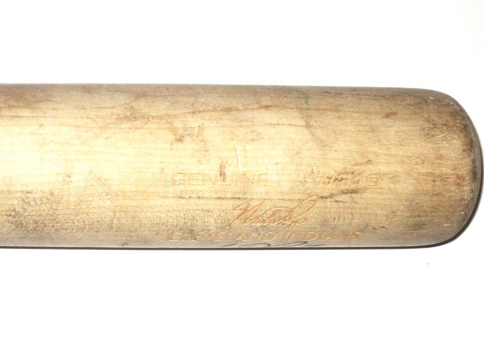 Mike Papi 2019 Cleveland Indians Game Used & Signed Louisville Slugger  Baseball Bat – CRACKED - Big Dawg Possessions