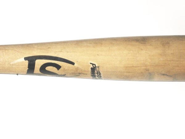 Mike Papi 2017 Cleveland Indians Game Used & Signed Louisville Slugger Baseball Bat – Cracked