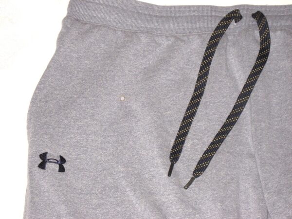 Tommy Kraemer Training Worn & Signed Official Notre Dame Fighting Irish Under Armour ColdGear 3XL Sweatpants