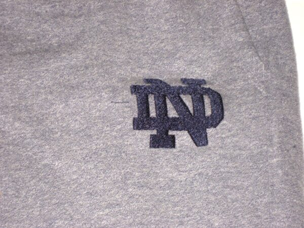 Tommy Kraemer Training Worn & Signed Official Notre Dame Fighting Irish Under Armour ColdGear 3XL Sweatpants