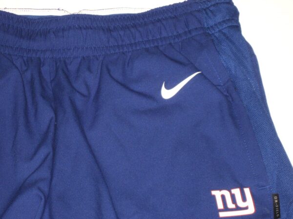 Alex Tanney Player Issued & Signed Official New York Giants #3 Nike Dri-Fit On-Field XL Sweatpants