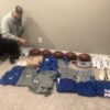 Alex Tanney Player Issued & Signed Official New York Giants #3 Nike Dri-Fit On-Field XL Sweatpants