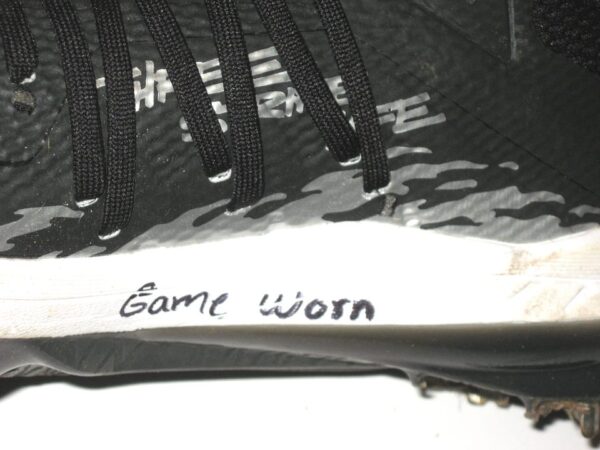 Cesar Rodriguez 2021 FCL Braves Game Worn & Signed Adidas Adizero Afterburner 6 Speed Trap Baseball Cleats