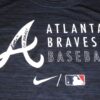 Kevin Josephina 2021 Practice Worn & Signed Official Atlanta Braves Baseball Nike Dri-Fit Shirt