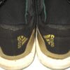 Kevin Josephina 2021 Rome Braves Game Worn & Signed Black & Gold Adidas Baseball Cleats