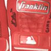 Kevin Josephina 2021 Rome Braves Game Worn & Signed Red Franklin Batting Gloves