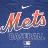 Max Moroff Game Worn & Signed Official New York Mets Baseball Nike Dri-Fit Shirt