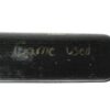 Cesar Rodriguez 2021 FCL Braves Game Used & Signed Black & Silver Dinger Ash Wood Baseball Bat - Cracked