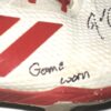 Drew Campbell 2021 Rome Braves Game Worn & Signed White & Red Adidas Adizero Baseball Cleats