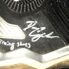 Drew Campbell 2021 Rome Braves Training Worn & Signed Black & Silver Adidas Shoes
