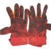 Kevin Josephina 2021 Rome Braves Game Worn & Signed Customized Under Armour #1 Batting Gloves
