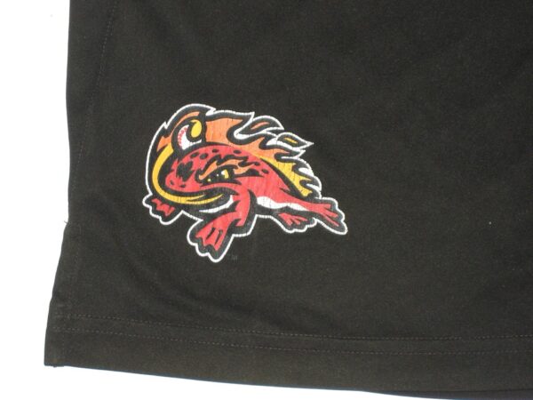 Kevin Josephina Practice Worn & Signed Official Black Florida Fire Frogs Nike Dri-Fit Shorts