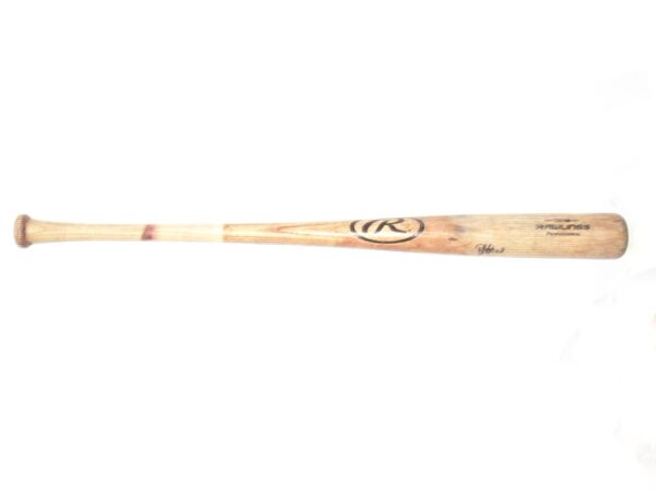 Shean Michel 2019 Florida Fire Frogs Game Used & Signed Rawlings Baseball Bat