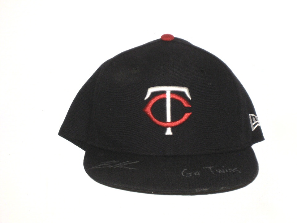Bradley Hanner Team Issued & Signed Official Minnesota Twins New Era  59FIFTY Hat - Big Dawg Possessions