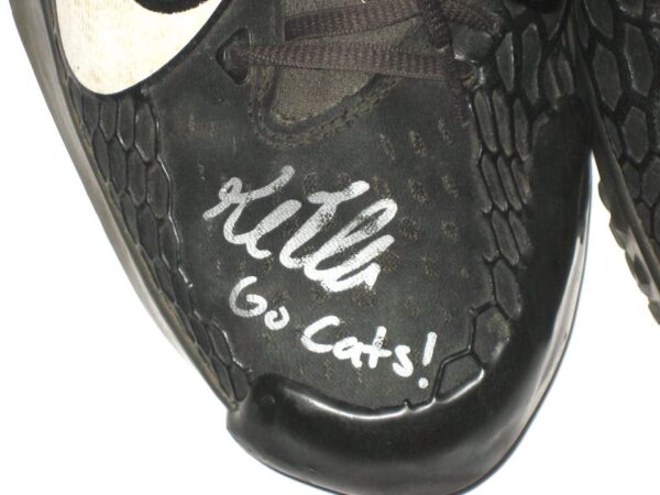 Gordon Graceffo Villanova Wildcats Practice Worn & Signed Go Cats! Nike Zoom Trout Shoes