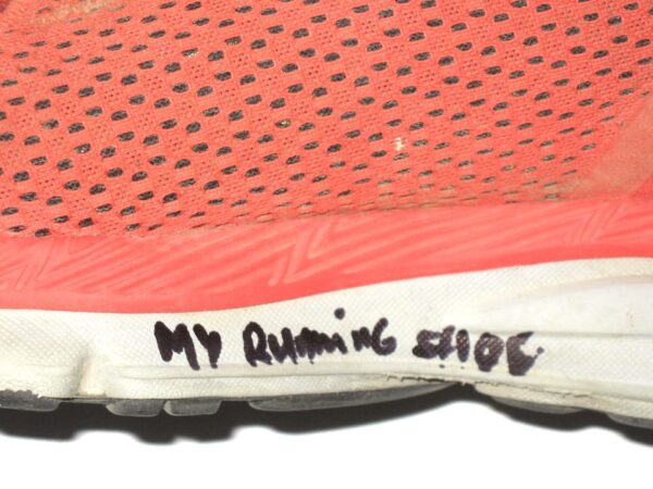 Kevin Josephina Florida Fire Frogs Training Worn & Signed Under Armour Charged Running Shoes
