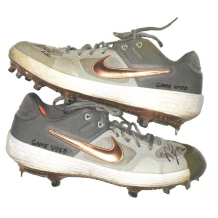 Will Latcham Springfield Cardinals Game Worn & Signed Nike Alpha Baseball Cleats