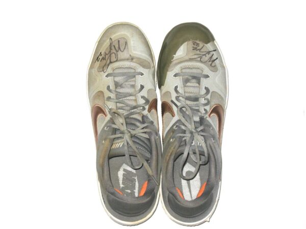 Will Latcham Springfield Cardinals Game Worn & Signed Nike Alpha Baseball Cleats