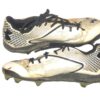 Andrew Moritz 2021 Rome Braves Game Used & Signed Under Armour Deception Diamond Tips Baseball Cleats