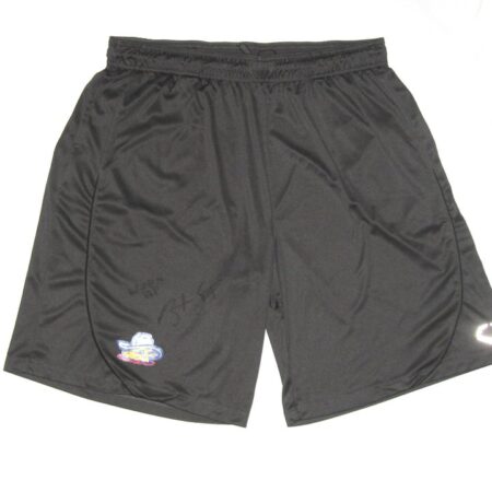 Brandyn Sittinger Team Issued & Signed Amarillo Sod Poodles Evoshield Shorts - Worn for Batting Practice!