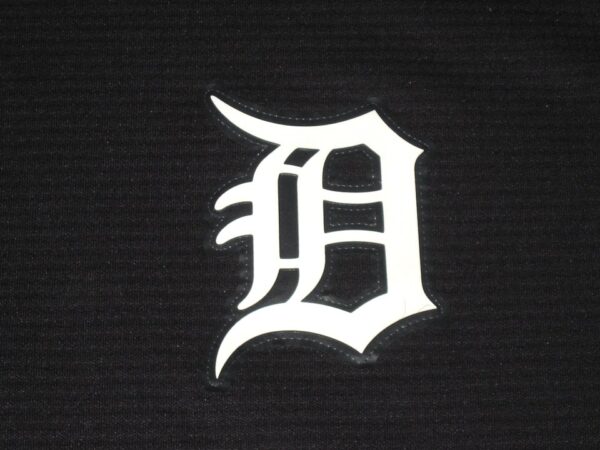 Brandyn Sittinger Team Issued & Signed Detroit Tigers On-Field Fleece Pullover Sweatshirt