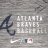 Kevin Josephina 2021 Practice Worn & Signed Official Atlanta Braves Baseball Nike Dri-Fit Shirt