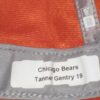 Tanner Gentry Player Issued & Signed Official Orange Chicago Bears #19 New Era 9FIFTY Snapback Adjustable Hat