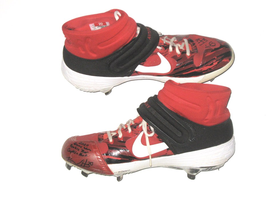 Vacío Emociónate Factor malo Tejay Antone 2020 Cincinnati Reds Rookie Game Worn & Signed "Captain Hook" Custom  Nike Baseball Cleats - Big Dawg Possessions