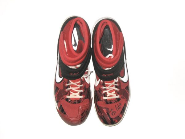 Tejay Antone 2020 Cincinnati Reds Rookie Game Worn & Signed Captain Hook Custom Nike Baseball Cleats