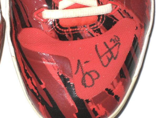 Tejay Antone 2020 Cincinnati Reds Rookie Game Worn & Signed Captain Hook Custom Nike Baseball Cleats