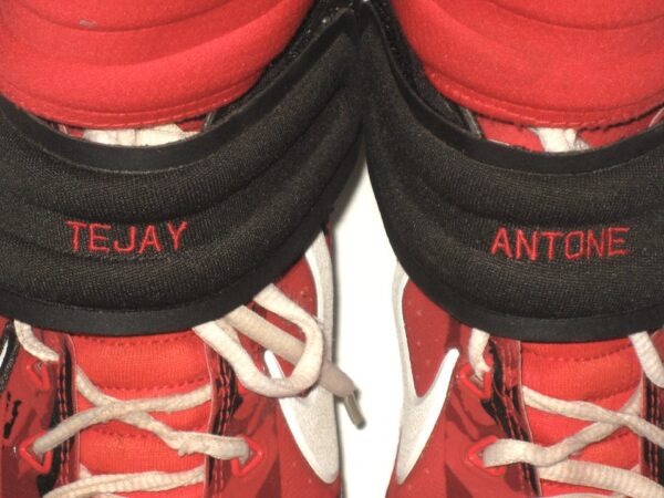 Tejay Antone 2020 Cincinnati Reds Rookie Game Worn & Signed Captain Hook Custom Nike Baseball Cleats