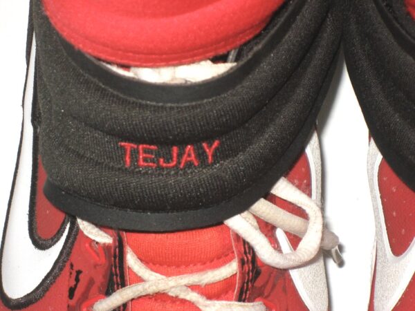 Tejay Antone 2020 Cincinnati Reds Rookie Game Worn & Signed Captain Hook Custom Nike Baseball Cleats