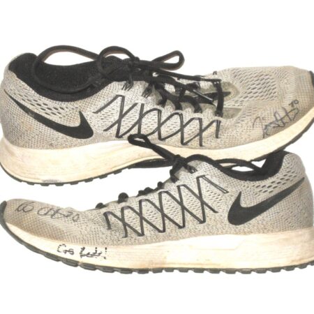 Tejay Antone 2021 Cincinnati Reds Training Worn & Signed Captain Hook Nike Air Zoom Pegasus 32 Shoes