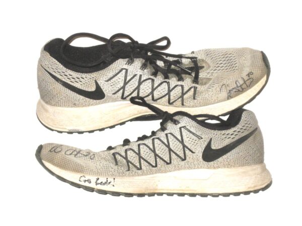 Tejay Antone 2021 Cincinnati Reds Training Worn & Signed Captain Hook Nike Air Zoom Pegasus 32 Shoes