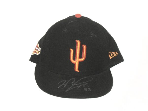 Will Latcham Game Used & Signed Official Surprise Saguaros New Era 59FIFTY Hat