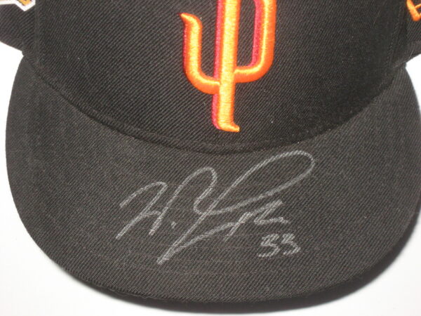 Will Latcham Game Used & Signed Official Surprise Saguaros New Era 59FIFTY Hat