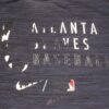 Andrew Moritz 2021 Game Worn & Signed Official Blue Atlanta Braves Baseball Nike Dri-Fit Shirt
