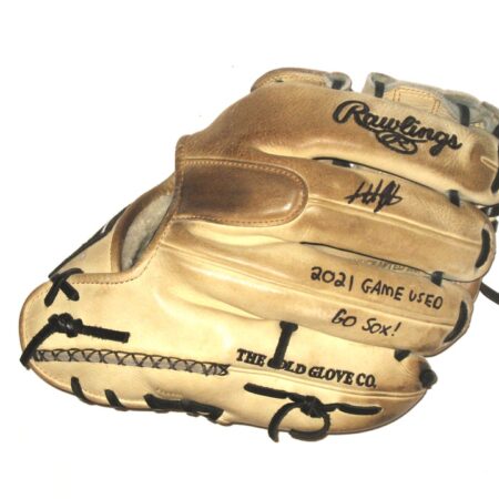 Hunter Schryver 2021 Charlotte Knights Game Worn & Signed Rawlings Pro Preferred Baseball Glove