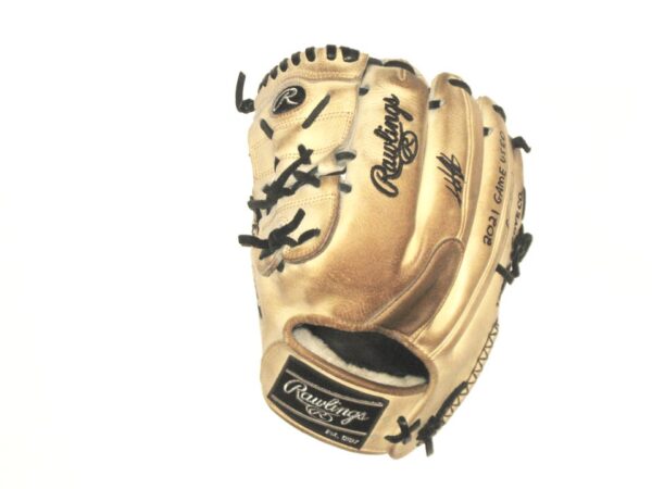 Hunter Schryver 2021 Charlotte Knights Game Worn & Signed Rawlings Pro Preferred Baseball Glove