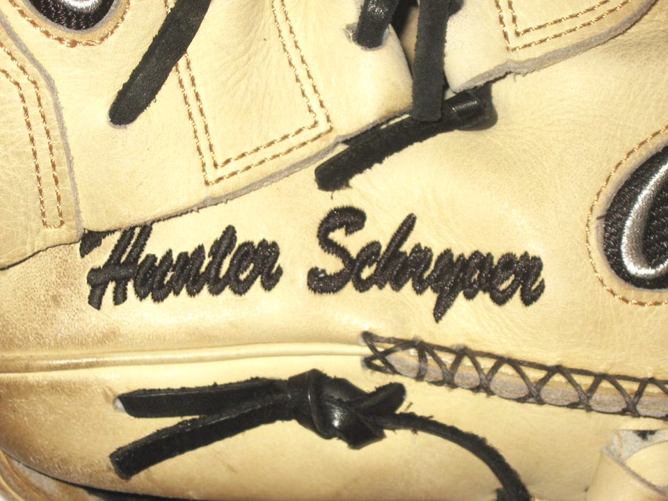 Hunter Schryver Team Issued & Signed Official Tampa Bay Rays Nike