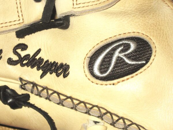 Hunter Schryver 2021 Charlotte Knights Game Worn & Signed Rawlings Pro Preferred Baseball Glove