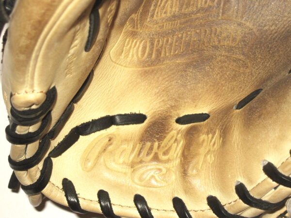 Hunter Schryver 2021 Charlotte Knights Game Worn & Signed Rawlings Pro Preferred Baseball Glove