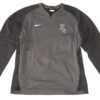 Hunter Schryver Player Issued Official Chicago White Sox Nike Authentic Collection Thermal Crew Performance Pullover Sweatshirt