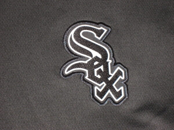 Hunter Schryver Player Issued Official Chicago White Sox Nike Authentic Collection Thermal Crew Performance Pullover Sweatshirt