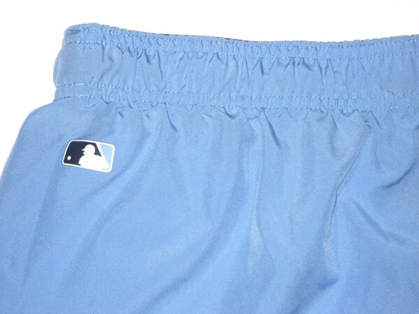 Hunter Schryver Team Issued & Signed Official Tampa Bay Rays Nike Dri-Fit XL Shorts