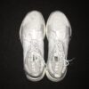 Indigo Diaz 2021 Mississippi Braves Training Worn & Signed White & Grey Adidas Senseboost Go Shoes