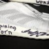 Indigo Diaz 2021 Mississippi Braves Training Worn & Signed White & Grey Adidas Senseboost Go Shoes